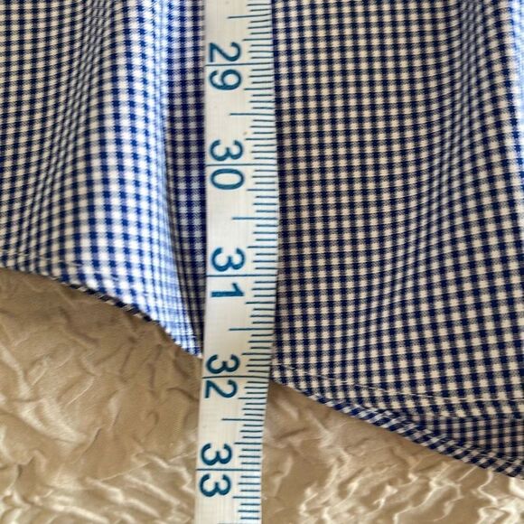 Lands End Supima Pinpoint Cotton Shirt No Iron Traditional Fit Size XL 17-171/2 - Picture 7 of 7